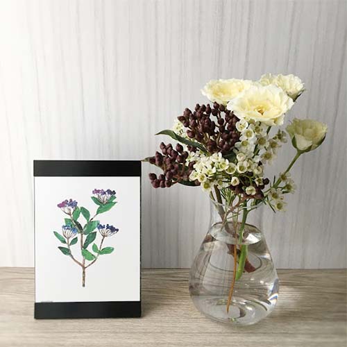 HitoHanaの花とポストカード